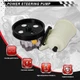  961013 Power Steering Pump w/Pulley & Reservoir Fits for 09-10 Dodge Ram 1500