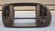 🔥97-03 Ford F150 Center Dash FM Radio Climate Trim Stereo BEZEL Panel DK TAN B1