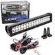 18" 96W High Power Double-Row LED Light Bar Kit For Off-Road Truck SUV Jeep