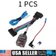 Add An Amplifier Radio Subwoofer Adapter w/Amp Turn On Wire Harness For Ford NEW Add An Amplifier Radio Subwoofer Adapter w/Amp Turn On Wire Harness For Ford NEW