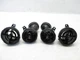 07-15 MINI COOPER S R55 R56 R57 R58 R59 DASHBOARD AIR VENT GRILLE SET OEM 020624