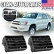FOR TOYOTA 4RUNNER TACOMA 1996-02 2PC A/C AIR HEATER DASH BEZEL VENTS BLACK