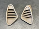 BMW Z3 E36 DASH AIR VENT DUCT SET LEFT + RIGHT 96-02 OEM