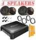 4 JBL GTO629 6.5" Speakers & Pioneer 4-channel Amplifier for 2023-UpHonda Accord