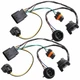 2x Headlight Wiring Harness Socket 645-745 for Chevy Silverado 1500/2500/3500HD