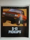 1984 CHEVROLET S-10 PICKUP PREMIUM SALES BROCHURE CATALOG Chevy Truck Foldout