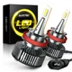 Auxito Super Bright CANBUS 16000LM H11 LED Headlight Bulbs Kit for Toyota 6500K