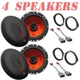 JBL 400W Front/Rear Speakers + Kits For 2008-2022 Honda Accord & 2006-2021 Civic