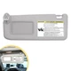 Left Driver Side Gray Sun Visor W/ Extension Mirror for Toyota RAV4 2013-2018 US