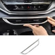 For Volkswagen ID.4 21-2025 Silver Inner Central Air Outlet Vent Cover Trims 1PC