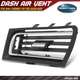 Black & Chrome Left Console Grill Dash AC Air Vent for BMW 7Series F01 F02 08-15