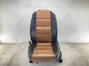05-11 Audi A6 Front Driver Seat Two Tone Leather Amaretto & Black OEM