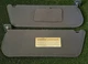 1987-1996 Ford F150 F250 F350 Bronco Blue Cloth Sun Visors Sunvisor Pair