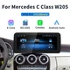 10.25" Android Screen CarPlay Stereo For Mercedes Benz C GLC 2015-19 W205 NTG5.0