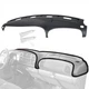 Grey Dash Cover Overlay Cap For 98-02 Dodge Ram 1500 2500 3500 Molded