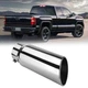 5" Inlet 6" Outlet Exhaust 15" Length Stainless Steel Throat For Honda Ridgeline