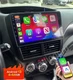  4+64GB For Subaru WRX 2008-2014 Apple CarPlay Car Radio Android 13 GPS SWC WIFI