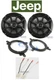 Kicker 6.5" Car Door Speaker Replacement Kit For 1996-1998 Jeep Grand Cherokee