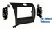 Double Din Car Stereo Radio Dash Trim Kit for 2014 2015 2016 2017 2018 Kia Forte