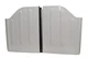 11 12 13 14 15 16 17 18 Jeep Wrangler JK Freedom Top Targa Roof Panels SET White
