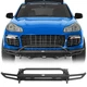 Tubular Steel Black Front Bumper For Porsche Cayenne 955 957 2003-2010 Offroad