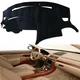 For 2010 - 2013 Mazda 3 Dash Cover Dashmat  Dashboard Pad Cover Black