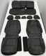 For Toyota RAV4 Prime SE XSE Plug-In 2021-2025 Black Leather Seat Covers W264