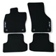 Car Floor Mats For Audi A3 Waterproof Black Velour Carpet Rugs Auto Liners New