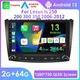 FOR LEXUS IS250 IS350 2006-12 ANDROID 13 CARPLAY CAR STEREO RADIO GPS BT 64GB FM