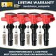 4X High Performance Ignition Coil for Mazda 3 6 CX-7 MX-5  2.0L 2.3L 2.5L UF540
