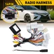 Car Stereo Radio Power Harness Cable USB Adapter Support OE# JBL AMP For Toyota