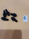 5 NEW BODY/DOOR/PILLAR RUBBER BUMPERS!!! FIT '53-59 & '61-68 FORD/MERCURY 58-42D