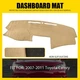 Car Dash Cover Mat Interior Pad for 2007-2011 Toyota Camry Dashboard Mat Carpet