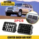 2X Front Air Grille Center Dash AC Vent Black Fits 1996-02 Toyota Tacoma 4runner