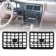 55063-35030 2PCS A/C Air Heater Dash Bezel Vents For 1996-2002 Toyota Tacoma
