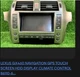 LEXUS GX460 NAVIGATION GPS TOUCH SCREEN HDD DISPLAY CLIMATE CONTROL 86110-60390