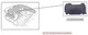 PASSENGER KNEE AIR BAG OEM 15-20 MINI MINICOOPE