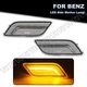For 2010-2013 Mercedes Benz W207 E350 E550 2D LED Front Bumper Side Marker Light