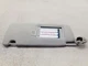 2018 - 2020 Kia Stinger Left Driver Sun Visor Cloth With Sunroof Gray