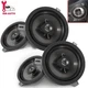 4 PCS Kicker Speaker Upgrade for Jeep Wrangler JK JKU 2007-2018 77KICK10 6.5in