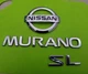 03 04 05 06 07 NISSAN MURANO SL REAR Trunk GATE EMBLEM LOGO BADGE USED OEM SET 