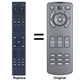 Rear DVD Entertainment Remote Control For 86170-60090 2015-2019 Lexus LX570