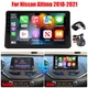 Para Nissan Altima 2018-2021 Radio GPS para coche con Android 13 y  CarPlay