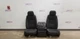 20 CHEVY SILVERADO 2500 WORK TRUCK FRONT SEAT SET CONSOLE BLACK CLOTH MANUAL
