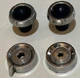 1964 1965 1966 Chevy Truck Original Radio Knobs Gmc Deluxe Set Of (4) 64 65 66