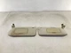 09-13 INFINITI FX37 Front Left Driver & Right Passenger Sunvisor