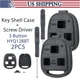 2 Remote Key Fob Case Cover For Lexus GX470 SC430 LS400 LS430&nbsp;RX330 RX350 RX300