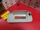 Passenger Sun Visor Illuminated Fits 08-12 INFINITI EX35 139842