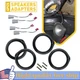 2 Pair 6.5" Car Speaker Adapter Board+Wiring Harness Connector For Honda-Civic S