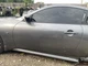 2015 Infiniti Q60 Left Driver Side Front Door Gray
